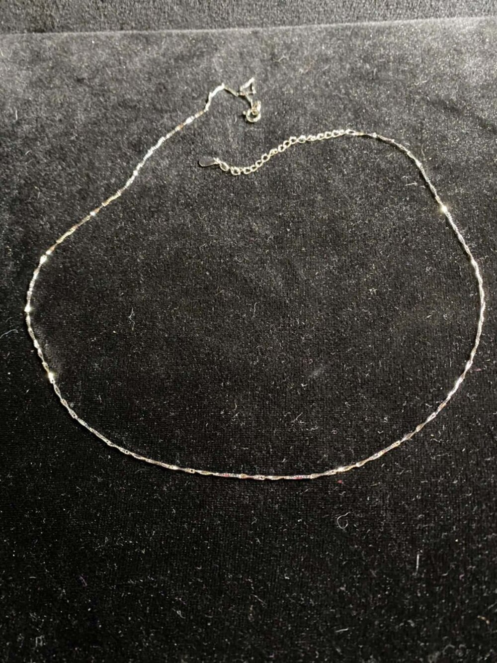 .925 16" Rope Link Unisex Dainty Chain Necklace Sterling Silver